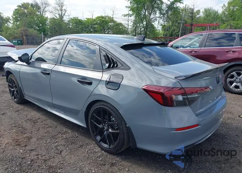 2025 Honda Civic Sport z USA, uszkodzony, nr VIN 2HGFE2F58SH529268